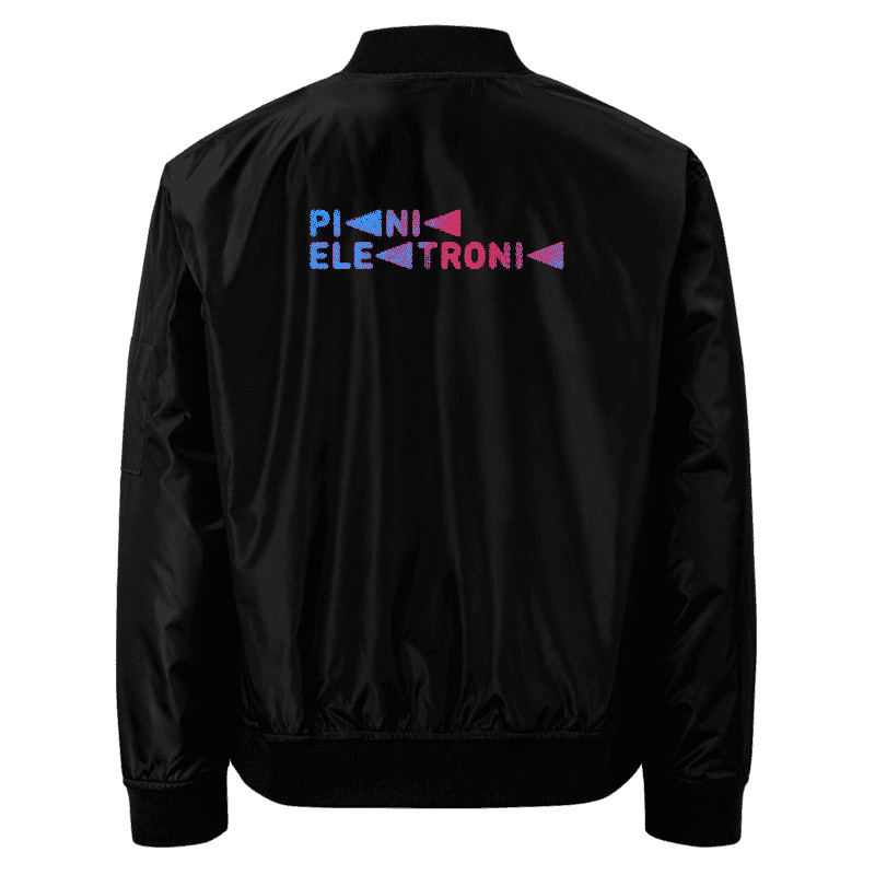 Black Bomber PE Embroidery