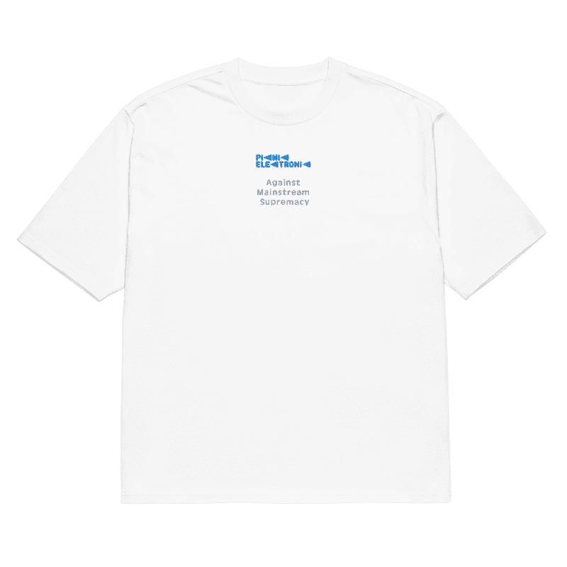 Against Mainstream Supremacy - Oversized Embroidery